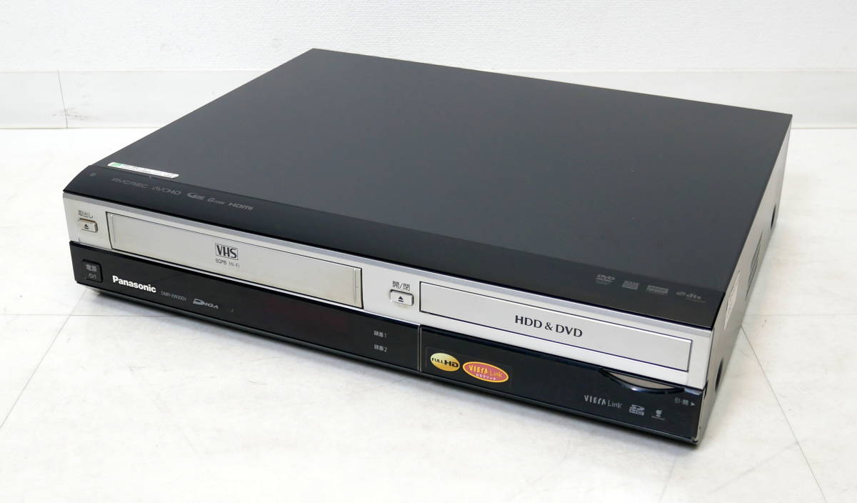 パナソニック 250GB 2チューナー DVDレコーダー VHSビデオ一体型 DIGA