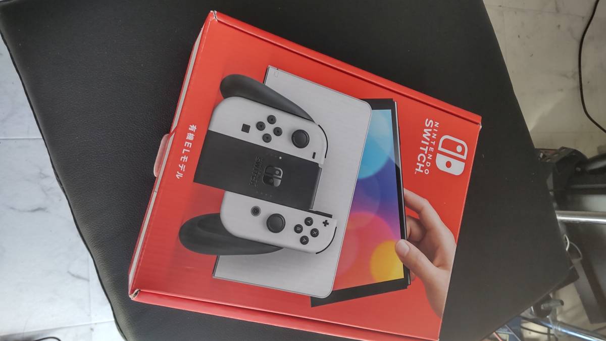 未使用 任天堂SWITCH ニンテンドースイッチ 有機ELモデル A1823