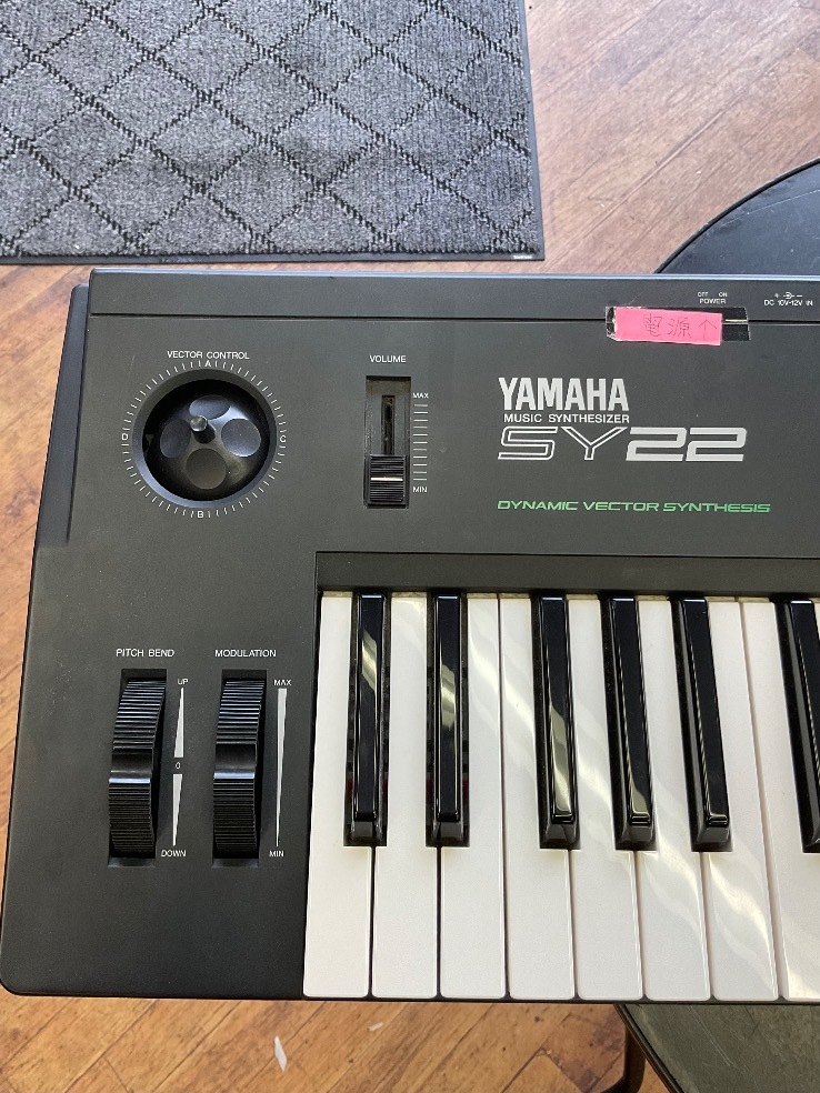 u49149 YAMAHA SY22 シンセサイザー 61鍵 中古 通電のみ確認 | JChere