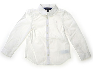  Polo Ralph Lauren POLO RALPH LAUREN shirt * blouse 110 size girl child clothes baby clothes Kids 