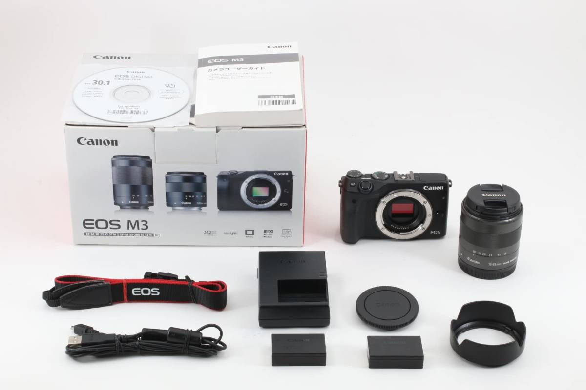 CANON EOS M3 EF-M18-55 IS STM レンズキット オークション比較 - 価格.com