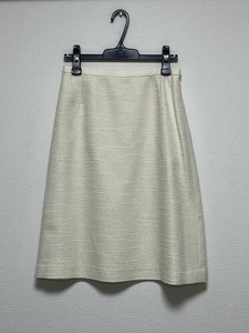 ★新品・46,200円★ハナエモリ HANAE MORI/ツイードスカート・サイズ40（11号）