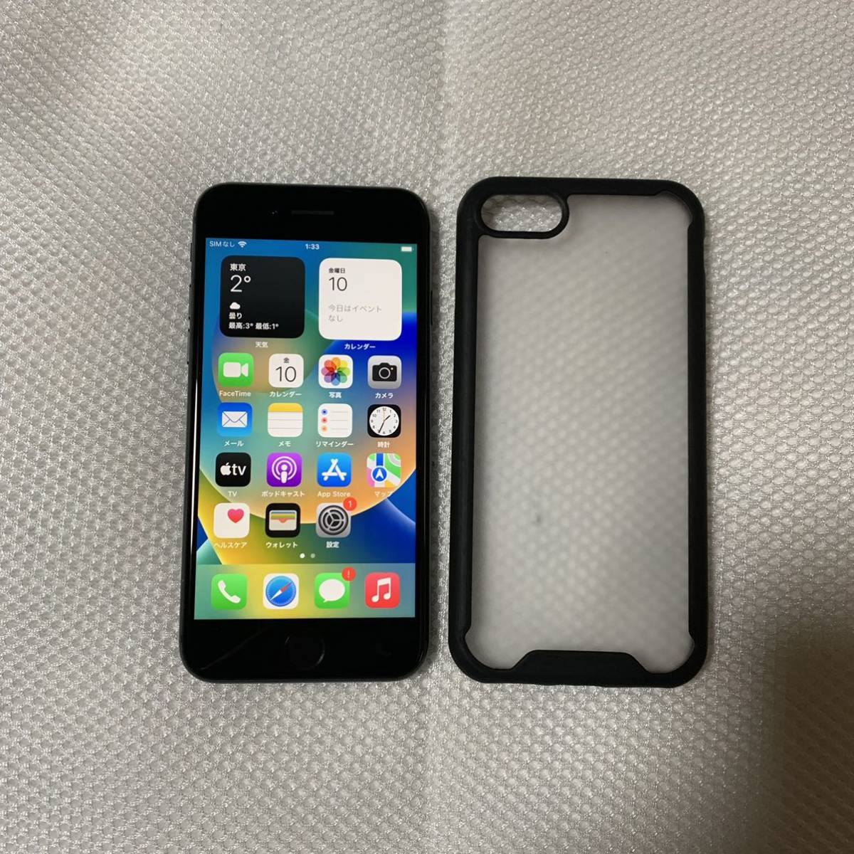 美品 SIMフリー iPhone X 64GB シルバー 残債無し ネットワーク制限