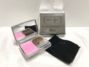 ■【YS-1】 ディオール Christian Dior ■ ディオールスキン ロージーグロウ ＃001 ペタル チーク ■ 数回使用程度【同梱可能商品】■D