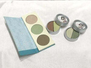 #[YS-1] Stila stila # 3 bread book eyeshadow eyeshadow Duo bread green group brown group # 3 point set [ including in a package possibility commodity ]D