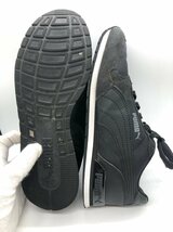 ■【YS-1】 プーマ PUMA スニーカー ■ 黒系 24cm シンプル 【同梱可能商品】K■_画像3