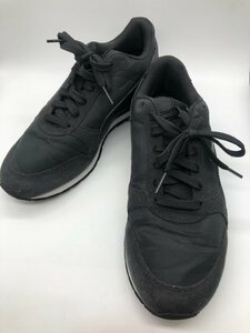 ■【YS-1】 プーマ PUMA スニーカー ■ 黒系 24cm シンプル 【同梱可能商品】K■