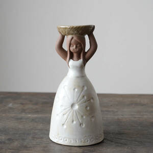 陶器人形 ベル 鈴 置物 オブジェ 飾り インテリア GRANADA スペイン