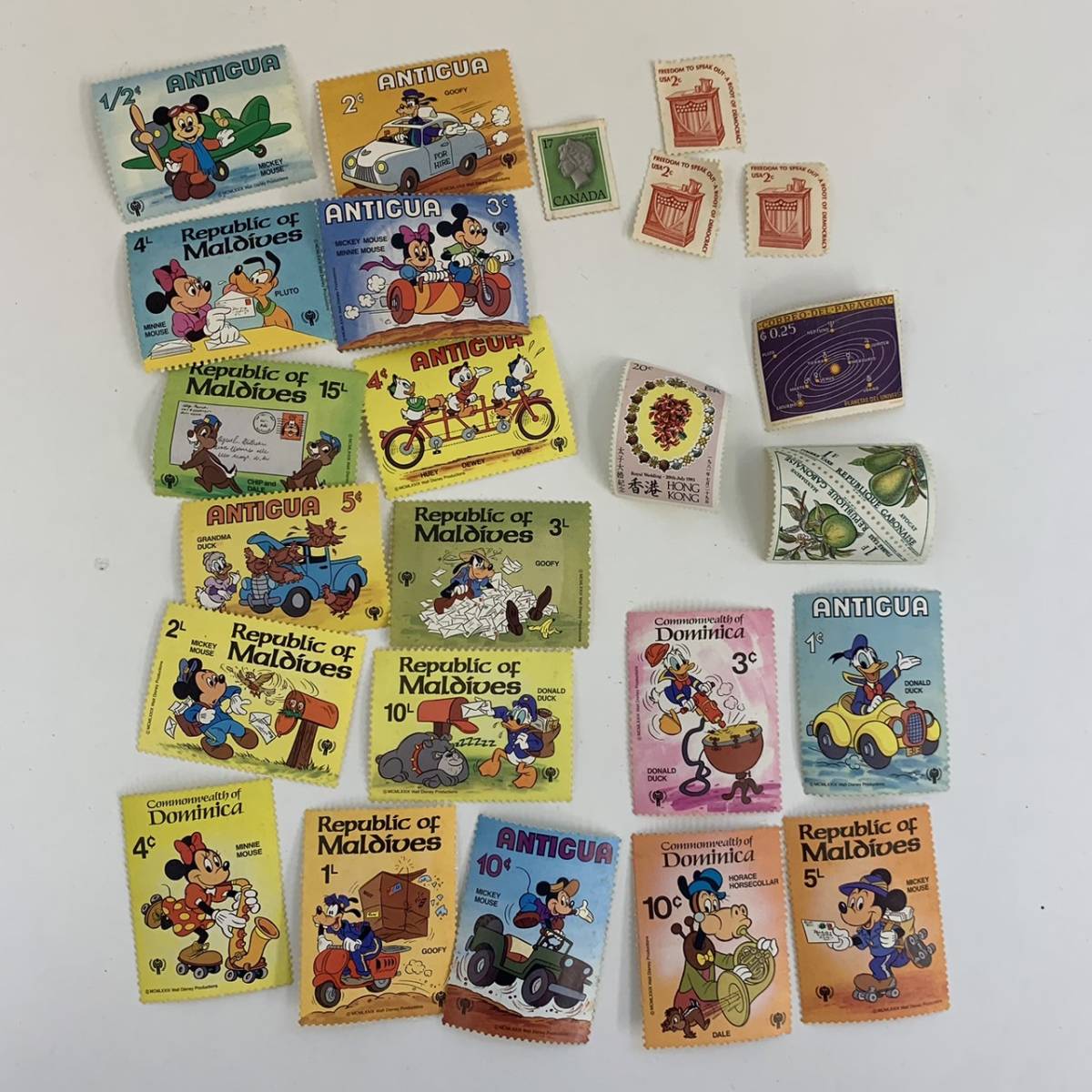 ヤフオク! -「ディズニー切手コレクション」の落札相場・落札価格