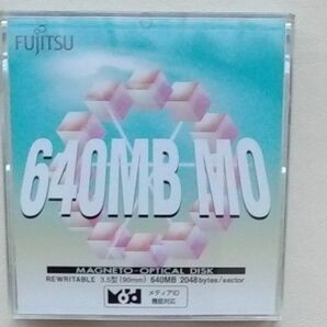 640MB MO FUJITSU(2枚) / maxell(1枚)