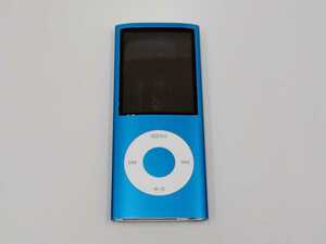 【ジャンク】iPod nano 第4世代 ブルー 8GB 本体 4世代 L50125