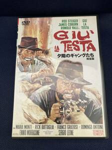 〈 洋画DVD 〉 夕陽のギャングたち 完全版 GIU' LA TESTA セルジオ・レオーネ 音声 イタリア語 / 字幕 日本語 / リージョン2 TDV2742D 藤12