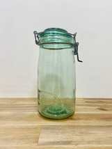 イギリス アンティーク ヴィンテージ JAR 保存容器 キッチン雑貨 SOLIDEX フラワーベース 花瓶 メイソンジャー 小物入れ【3290】_画像2