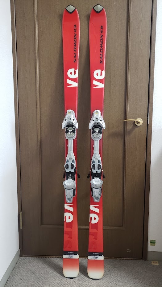 ☆美品 SALOMON サロモン Xwing6R スキー板 カバー ポール 板 見事な ☆美品 SALOMON サロモン Xwing6R スキー板 カバー ポール 板 見事な