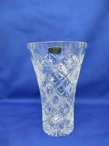  интерьер crystal стекло Польша Violetta cut ввод ваза для цветов 1 штук 