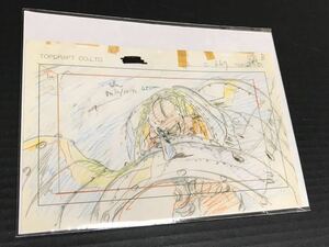 風の谷のナウシカ　スタジオジブリレイアウト展 切抜　検) ジブリ　ポスター　ポストカード　原画　セル画　宮崎駿　みやざきはやお