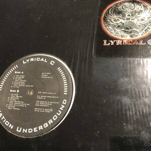 Lyrical C Elevation Underground LP 1999 90s アングラ 試聴可