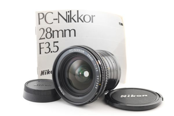 Nikon ニコンPC-NIKKOR 28mm 1：3.5 Fマウント-