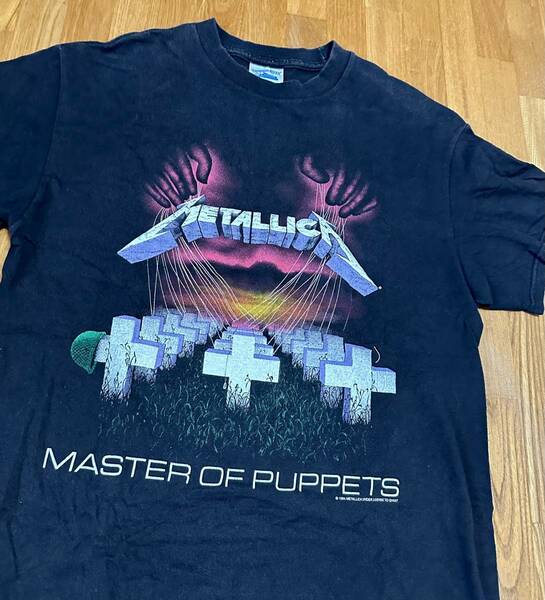 USA製 Metallica Vintage T Shirt 1994 Master Of Puppets 90's tennessee river Tag M