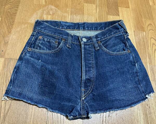 60's VINTAGE Levi's 501 足長R 初期 bigE デニムパンツ