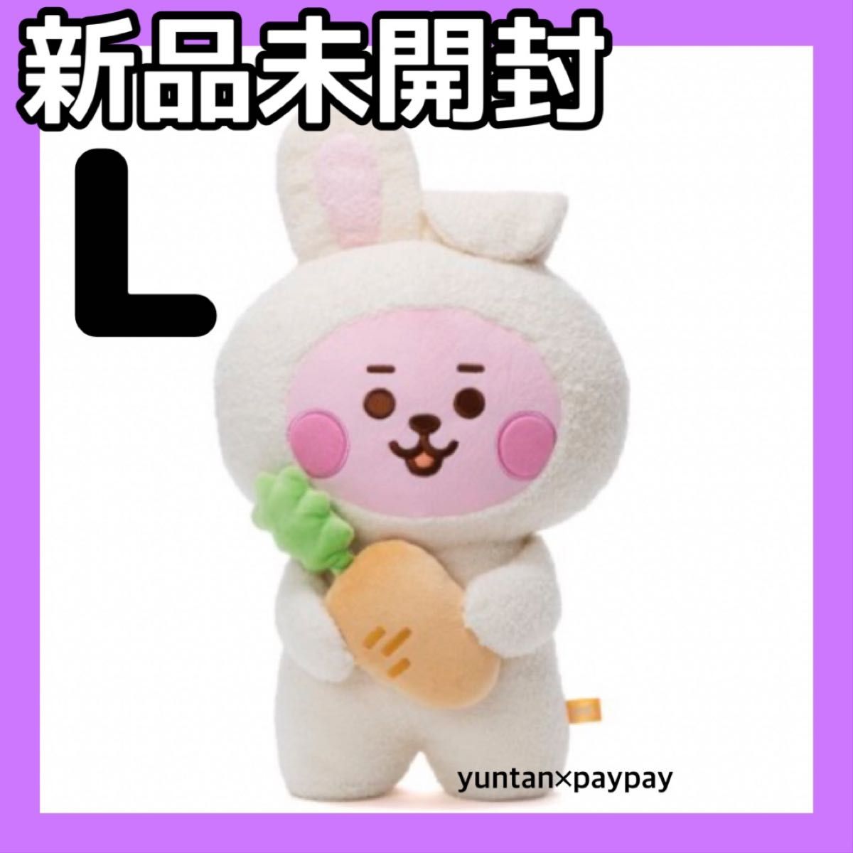 BT21 たっとん タイガー Sサイズ bt21 クッキー&チミー&タタ