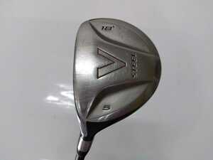 FW TaylorMade テーラーメイド V-STEEL 18度 5W flex:S　M.A.S.2 FW ULTRALITE　メンズ左　Vスチール