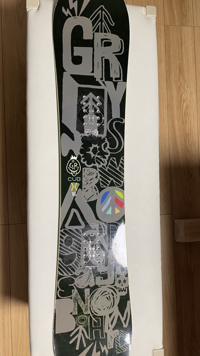ブランド 新品 gray snowboard CUB116 18-19モデル - ボード