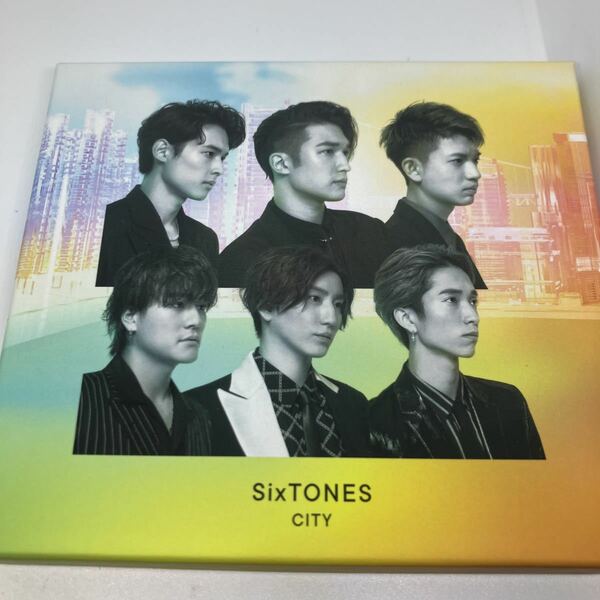 SixTONES CITY 初回限定盤A CD+Blu-ray
