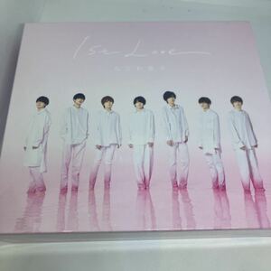 なにわ男子　1st love初回限定盤1 2CD + DVD アルバム