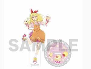 『アイカツ！』×マリオンクレープ 描きおろしアクリルスタンド 星宮いちご アニメイト限定 アイカツ アクリルスタンド ソレイユ いちご