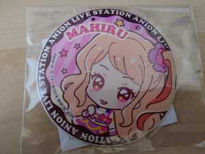 アイカツ! アイカツスターズ アニON マグネット付きバッジ SD　バッジ 香澄真昼 真昼 ALL AIKATSU STARS! 中古品