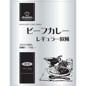 レトルト ビーフカレー レギュラー 欧風中辛 200g UCC RCH/ロイヤルシェフ 業務用/6001ｘ１食