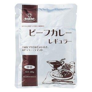 レトルト ビーフカレー レギュラー 中辛 200g UCC RCH/ロイヤルシェフ 業務用/0109ｘ５食セット/卸/送料無料