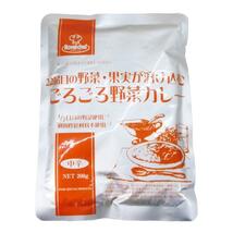 レトルトカレー UCC RCH/ロイヤルシェフ 業務用 22品目の野菜・果実が溶けこむごろごろ野菜カレー 中辛 200gｘ１食_画像2