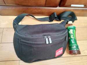  almost unused beautiful goods Manhattan Portage Manhattan Poe te-jiko-te.la nylon waist bag pouch body bag 