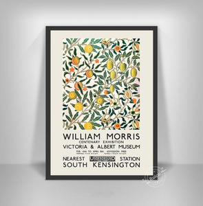 G2497 WILLIAM MORRIS ウィリアム・モリス キャンバスアートポスター 50×70cm イラスト インテリア 雑貨 海外製 枠なし A