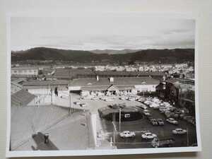 鉄道写真　北見駅　1969年　旧野付牛駅　モノクロ写真　昭和　レトロ