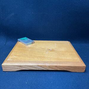 天然木 欅敷板 一枚板 木工芸 煎茶道具 民具