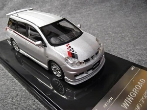 WIT'S CN547 1/43 WINGROAD NISMO SPORTS PARTS ブリリアントシルバー