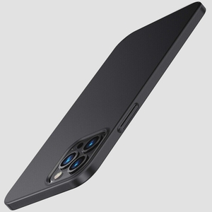 送料無料★TORRAS 超薄型 iPhone12/12Pro用ケース マット質感 さらさら肌触り 耐衝撃(6.1インチブラック)