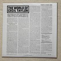 セシル・テイラー【THE WORLD OF CECIL TAYLOR】CANDID／ビクター音楽産業（和盤解説付）／美品_画像2