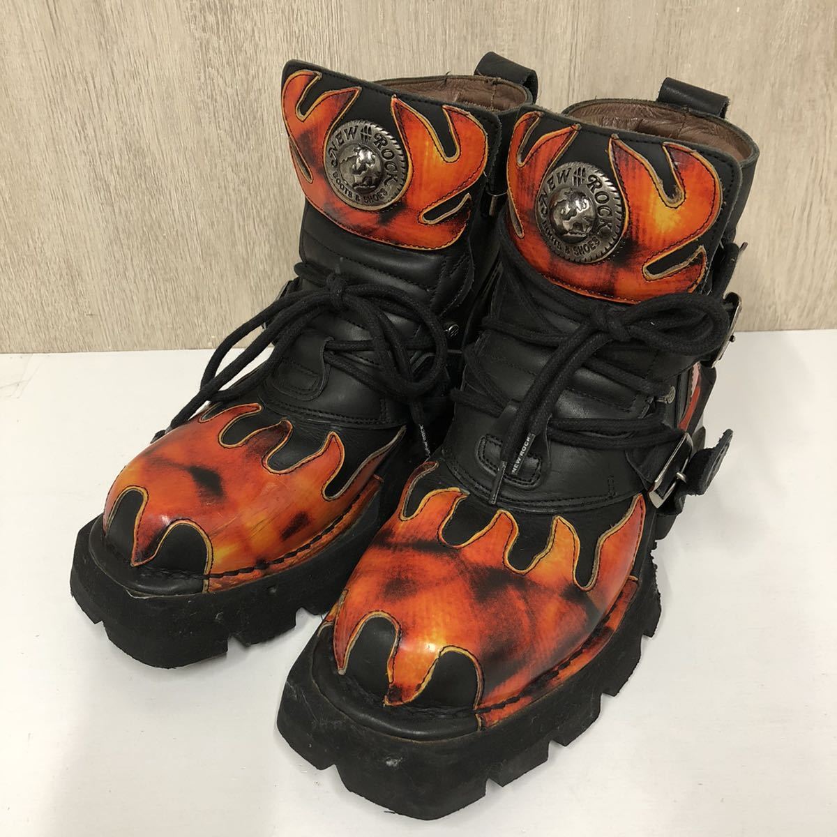 ヤフオク! -「new rock」(メンズシューズ) の落札相場・落札価格