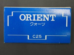 オリエント ORIENT オールド クォーツ 腕時計用 取扱説明書 Cal: C25