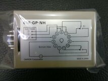 未使用 オムロン OMRON フロートなしスイッチ FLOATLESS LEVEL SWITCH 11ピン AC200V( 50/60Hz共用 ) 61F-GP-NH 管理No.34163_画像2