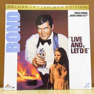 輸入盤LD 007 LIVE AND LET DIE 2LD 映画 英語版レーザーディスク 管理№2191