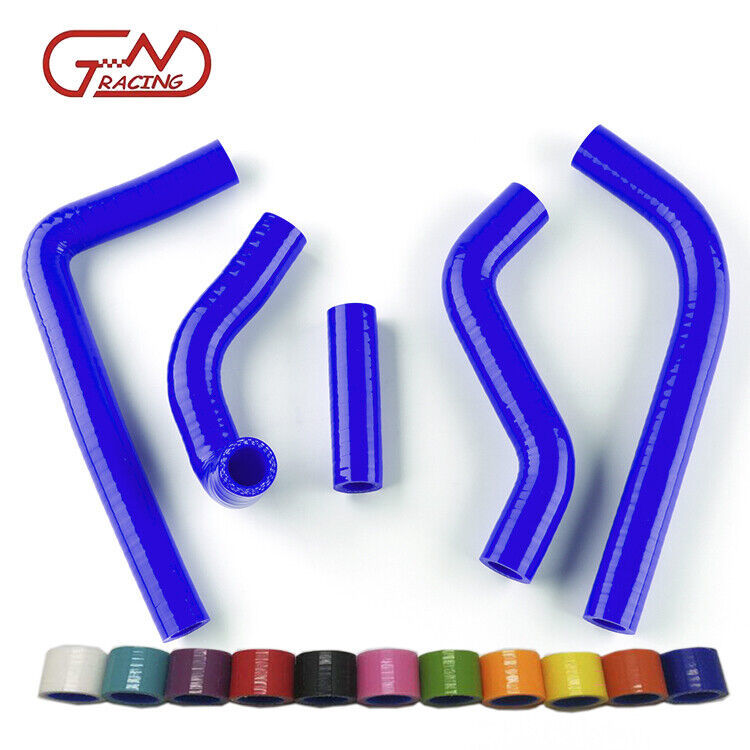 ラジエターホース RMZ450 RL42A \'08-\'14 スズキ クーラントホース 5本 JNRacing ブルー