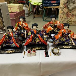 Art hand Auction Hina dolls, five musicians only, Hinamatsuri, Girls' Festival, Girls' Festival, Festival, season, Annual Events, Doll's Festival, Hina Dolls