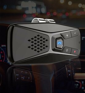 PYD2176★車載 ワイーフォン Bluetooth ハンヤレス スピーカズフリ カー用品 車内 スマホ ハンズー通話 多言語対応フリー通話 高音質