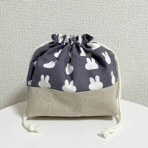 ハンドメイド　お弁当袋★うさぎ