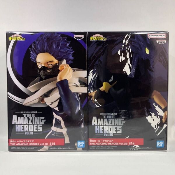 ヒロアカ THE AMAZING HEROES vol.18 心操人使、vol.25 常闇踏陰 vol.21 上鳴電気 3点